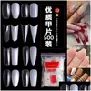 Falsche Nägel 32 Stile Langstiletto Tipp fl er Coffin Ballerina gefälschter Nagel 500pcs pro Bag DIY Salon Tool Drop Lieferung Gesundheit Schönheit Art otqnw