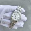 Aaip Watch Luxury Designer Aaip Watch Luxury Womens Watch 18K Or blanc avec diamants 27 Diamètres Disque blanc Manuel mécanique Watch Womens 79386BC