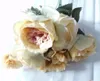Fleurs décoratives 35 cm de bonne qualité artificielle de fleur de rose de rose maison Décoration de mariage décoration de pivoine décor de fleur de fleur de fleur