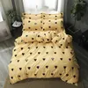 Ensembles de literie Ensemble de lit latéral Super King Size Duvet Heart Home Bedclothes Linens Femmes Cover