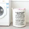 Torby pralni Organizator łazienki składanie pralni koszykówki do brudnych ubrań do domu