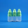 100 uppsättningar 5 ml plastdropparflaskor Tamper Evidence Cap Långt tunt nålspets munstycke för E Liquid Drop Vapor E-Liquide 5 Ml PJijn Aaihr