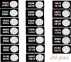 2017 NOUVEAU POCUSSANCES AIRBRUSS AIRBRUST SET 2140 Outils Aérographe bricolage 20 x Feuille de modèle pour aérographe Kit Nail Art Paint7543849