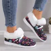 Scarpe casual 2024 stivali da neve per peluche caldi da donna invernali da donna invernale allacciata morbida graziosa moda comoda Zapatos De Mujer