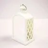 Light Decorations Sublimation LED Lantern Christmas Plastic PET Ornament