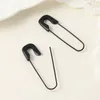 Bengelen oorbellen eenvoudige en coole stijl trendy paperclip Korean East Gate modieuze creatieve ontwerppen