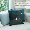 Pillow Ghost Boat Ride tiro capas de Natal para o sofá decorativo capa da sala de estar