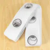 Piastre decorative da 5 m nastro per tende per occhiali 40 anelli accessori cuciture tende argento