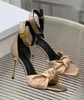 Luxe zomermerk uma dames sandalen schoenen boog strappy lederen hoge hakken feest trouwjurk dame gladiator sandalias eu38-43