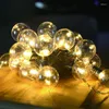 パーティーデコレーションウェディングノベルティ2.5m LEDフェストーンクリスタルボールストリングランプフェアクリスマスライトガーランドライトガールランドルミネーズ