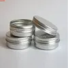 50 x 30g alüminyum kavanoz 30 gram metal krem ​​1 oz gümüş kalay g kozmetik kapsayıcıları llsfc fspcx