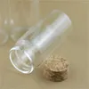 Storage Bottles 24 Pcs/Lot 26 37 80mm 60ml Glass Jars Bottle Stopper Spice Corks Spicy Containers Tiny Vials Test Tube