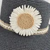 Berets kwiat frędzle żeńska koronkowa łuk bownot słomka kapelusz letnie kobiety panie swobodne miękki słoneczna wstążka czapka kremów przeciwsłonecznych na plażę