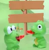 Enfants, décompression créative, jouets fidget pincement grenouille dinosaure qui collant la langue de soulagement des cadeaux de Noël de jouet stress pour les enfants