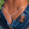Ceintures de chaîne de taille Stonefans sous-vêtements simples y2k femmes livraison gratuite chin chin string bikini sexy ceinture bijoux cristal cila q240511