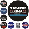 Sticker U.S. Trump 2024 Elezioni presidenziali Round Auto Adesions S S