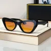 Lunettes de soleil de mode pour hommes femmes Kelly Summer Super Designer Élégant Style High Street Anti-Ultraviolet Retro Plate CATEYE ACÉTATES LEVERES RÉMERNES