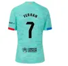 24 25 Pedri Gavi Soccer Jersey Raphinha FC Ferran Romeu Camiseta de Football Shird Auba Joao Cancelo F. de Jong Roberto 2024 2025 Ansu Fati Football Joao Felix Men Kids