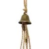 Figurines décoratives 2024 6PCS / Set Blessing Bells Unique Wind Chimes Pendants Amulet Evil Spirit Witch Home Mur Hanging Witchcraft