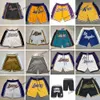 All-Team basket shorts mesh city version sommar sport shorts höft pop byxa med svart mandarin anka män sömnad fitness andningsbar baseball kort