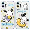 Apple 15Pro Pacha Case iPhone 14 Cartoon carino 13Pro trasparente 12 pacchetto completo 11x soft