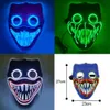 Masque Mask Halloween Neon Led Purge Masquerade Party Light Luminous In The Dark Funny Masks Cosplay Costume Supplies Rade S rade s