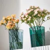 Wazony dekoracje budzące kwiaty kubełko sklepowe pojemnik na lufę Kwiaty produkują wielofunkcyjne akrylowe przezroczyste plastikowe plastikowe