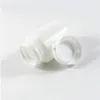 30 x 100ml 150ml 200ml HDPE sólido White farmacêutico garrafas de comprimidos para cápsulas de remédios embalagens de contêiner com selo de violação