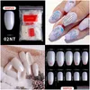 Falsche Nägel 32 Stile Langstiletto Tipp fl er Coffin Ballerina gefälschter Nagel 500pcs pro Bag DIY Salon Tool Drop Lieferung Gesundheit Schönheit Art otqnw