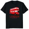 Camisetas masculinas vintage Londres Reino Unido Reino Unido Inglaterra Great Ofco Ofco da camiseta clássica Men casual short ts tops harajuku strtwear t240510