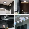 Plafonniers LED lampe créative couloir escaliers garage salle de bain rond pir batterie accessoires de maison alimentés de nuit
