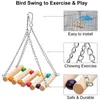 Andra fågelförsörjningar Playset Parrot Nibble Toy Undyed miljövänlig och hälsosam kombination