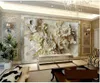 Sfondi a sfondi 3D Sfondi da carta da parati Chrysanthemum tridimensionale Decorazione per la casa moderna vivente moderna