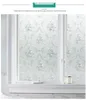 Window Stickers Electrostatic Plant Flower Glass Sticker Bathroom Bedroom Anti Peep Light Away Opaque Frosted Film