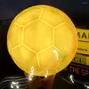 Lampade da tavolo creative Calcio COLLO COLLO CAMERA CAMERA DELLA BASSO SOTTO IN 3D NOTTURA