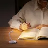 Tischlampen 1pc Schutz Flip Book Clip-on für Reisen Kunststoff Mini Leichtes Schlafzimmer Lesen verstellbar