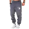 Pantalon pour hommes Nouveaux hommes chat gratter le jogger à imprimé pantalon bodybuilding pantalon pantalon de survêtement extérieur décontracté pantalon y240513