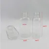55 ml de la forme transparente de forme transparente à l'écran de lotion de pompe à savon liquide 55 cm3