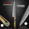 Octagonal Handle Chef Knife Japanese 8 inch 67 Layer Damascus VG-10 Steel Kitchen Knife Pro Sharp Cooking Knife slicing knife