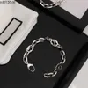 Bracelets de charme Top Luxury Bracelets Designer for Women Titanium Steel Chain Bangles 18cm 20cm 22cm Men Bracelet Letter Charms Jewelry Fashion Hip Hop Ação de Graças