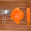 Outils de cuisson 1set 304 Boulette en acier inoxydable Pâte Circle Rouleau Machine de cuisine Pâettes Pâtres Pasta Pasta Pâches