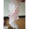 Elegante kunstmatige bloem 34 cm 24 kleuren feest wisteria bloemen wijnhuizen huizen tuin muur hangend diy rattan middelpunt kerstmis bruiloft decoratie achtergrond sxaug115 s s s s s s