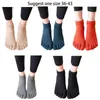 Kadınlar SOCKS UNISEX YOGA KULLANIMLARI DOĞRU RENK 5 TOE AYANICI YAPICI DEĞİL HOSIERY J78E