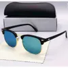 Wayfarer Ray Солнцезащитные очки дизайнерские мужчины женщины ацетат рамы 51 мм 3016 Стеклянные линзы запретить солнцезащитные очки для мужчины с коробкой 413
