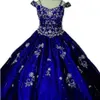 NOUVEAU ROYAL BLUE ROYAL BALL GOURS DES FILLES DES RHOURS DE CRÉSITAL PRIGE PRINCESSE TULLE PUFY KIDS FLORON FLORS GIRS ROBLES ANNIVERSAIRES 244Y