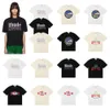 Europe America Rhude Shirt Shorts Cotton Mens T Tess Designer Casual Fashion Kort ärm Män kvinnor Runda hals Tshirts USA Size S-XL S03S 0W4J 8VDN