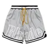 rhude shorts mens shorts designer casual oversized breathable quick dry swim shorts summer beach shorts for men size S-XL