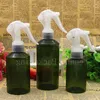 100 ml 150 ml 200 ml Zielona Zielona Pompa sprayowa butelka Watering Wattering Pojemnik, opakowanie kosmetyczne, sprayer butelek z perfumami RAQHC