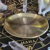 Decorative Figurines Altar Bowl Candle Holder Serving Tray Divination Tools Witch Supplies Candlestick Plate For Prayers Yoga Meditation