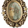 Frames Cadre de PO antique affiche la peinture à l'huile vintage en relief floral pour la décoration intérieure